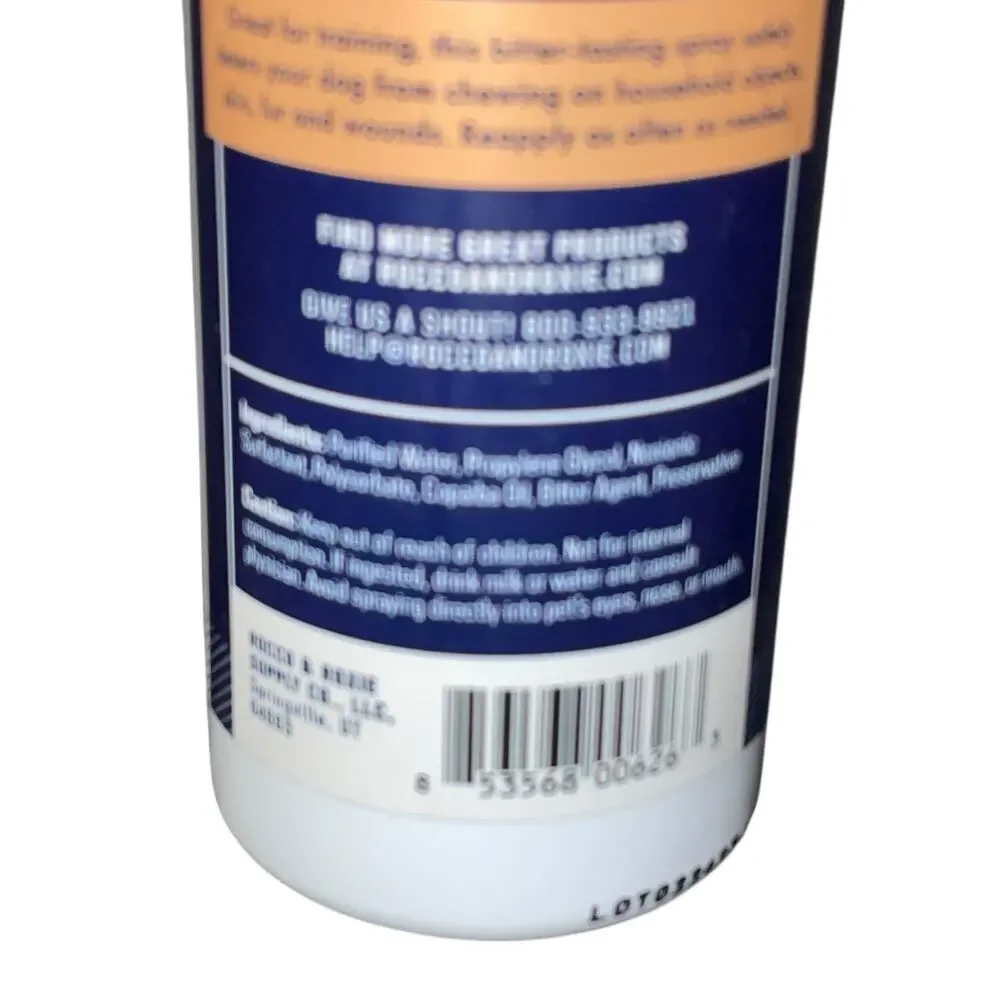 Rocco & Roxie No Chew Extreme Bitter Spray Dogs Stop Chewing 8 oz Lot of 3 NEW